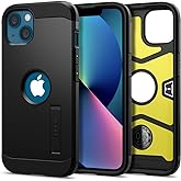 Spigen Tough Armor [Extreme Protection Tech] Designed for iPhone 13 Case (2021) - Black