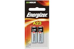 Energizer Zero Mercury Alkaline Batteries A23 2 ea (Pack of 3)