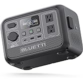 BLUETTI Portable Power Station AC2A, 204Wh LiFePO4 Battery Backup w/ 2 300W (600W Power Lifting) AC Outlets, Recharge from 0-