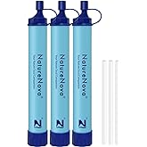 Personal Water Filter Straw Outdoor Portable Filtration Emergency Survival Gear Water Solutions Tactical Gear for Hiking Camp