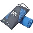 Rainleaf Microfiber Towel Perfect Travel & Gym & Camping Towel. Quick Dry - Super Absorbent - Ultra Compact - Lightweight. Su