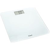 Ozeri Precision Body Weight Scale (440 lbs Step-on Bath Scale) in Tempered Glass