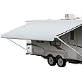 ShadePro - RV Awning Fabric Replacement - Premium Grade Weatherproof Vinyl - Universal Outdoor Canopy for Camper, Trailer, an