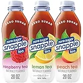 Generic Snapple Tea, Zero Sugar Variety Pack, 20 fl oz, 12 Count