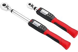 ACDelco ARM601-34 3/8” & ½” Heavy Duty Digital Torque Wrench Combo Kit with Buzzer and LED Flash Notification – ISO 6789 Stan