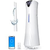 MONISEN Humidifier Large Room for 2000 sq ft, 17L/4.5Gal Humidifiers for Bedroom with Smart App & Remote Control, Ultrasonic 