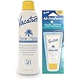 Vacation Classic Spray Sunscreen SPF 50 + Air Freshener Bundle, Broad Spectrum Sunscreen Spray, Vegan Sunblock Spray, Body Sp