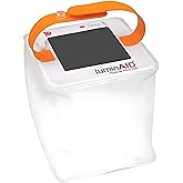 LuminAID Solar Camping Lantern - Inflatable LED Lamp Perfect for Camping, Hiking, Travel and More - Emergency Light for Power