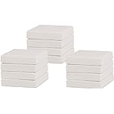 U.S. Art Supply 2" x 3" Mini Professional Primed Stretched Canvas (1-Pack of 12-Mini Canvases) - Ideal for Painting & Crafts