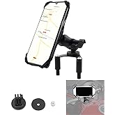 GUAIMI Motorcycle Phone Mount Cellphone Holder with Camera Rack Ignition Surround Mount for Ducati SuperSport/S 939 939S 2017