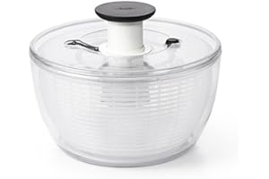 OXO Good Grips Large Salad Spinner - 6.22 Qt., White