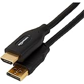 Amazon Basics DisplayPort (Source) to HDMI (Display) Cable, Uni-Directional, 3 Foot, Black