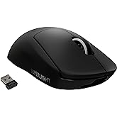 Mouse Gamer Sem Fio Logitech G PRO X SUPERLIGHT com Tecnologia LIGHTSPEED, Ultraleve 63g, 5 Botões Programáveis, Sensor HERO 