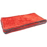 [Dreadnought XL] Microfiber Car-Drying Towel, Superior Absorbency for Drying Cars, Trucks, and SUVs, Double-Twist Pile, One-P