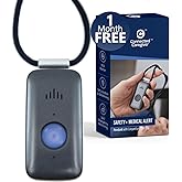 Safety+ 4G Medical Alert System: Fall Detection, GPS Location, 24/7 Monitoring, Mobile Caregiver App, Small, Lightweight-Call