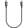 Anker New Nylon USB-C to USB-C Cable (1 ft, 60W), USB 2.0 Type C Charging Cable for MacBook Pro 2020, iPad Pro 2020, iPad Air