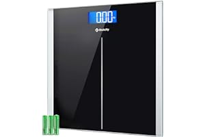 Etekcity Bathroom Scale for Body Weight, Highly Accurate Digital Weighing Machine for People, Large Size and Backlit LCD Disp