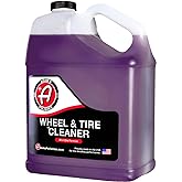 Adam's Wheel & Tire Cleaner Gallon - Professional All in One Tire & Wheel Cleaner Car Wash Wheel Well Cleaning Spray for Car 