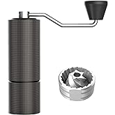 TIMEMORE Chestnut C2 Manual Coffee Grinder Capacity 25g with CNC Stainless Steel Conical Burr - Internal Adjustable Setting,D