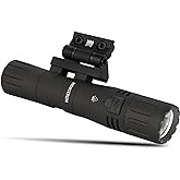 Monstrum ArcSaber 2400 Lumens Weapon Light with Remote Pressure Switch | Compatible with M-LOK | Black