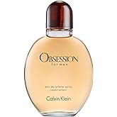 Calvin Klein Obsession Eau de Toilette – Ambery Men's Cologne – With Notes of Bergamot, Lavender, Sage, Musk & Sandalwood – L