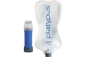 Platypus Quickdraw Ultralight 1 Liter Backpacking Water Filter System