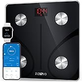 RENPHO Smart Scale for Body Weight, FSA HSA Eligible, Digital Bathroom Scale BMI Weighing Bluetooth Body Fat Scale, Body Comp