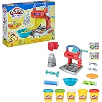 Play-Doh Kitchen Creations Noodle Party Playset for Kids 3 Years and Up with 5 Non-Toxic Colors