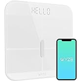 WYZE Smart Scale X for Body Weight, Digital Bathroom Scale for BMI, Body Fat, Water and Muscle, Heart Rate Monitor, Body Comp