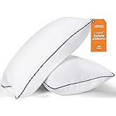 MZOIMZO Bed Pillows for Sleeping- King Size, Set of 2, Cooling Hotel Quality with Premium Soft Down Alternative Fill for Back