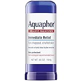 Aquaphor Healing Balm Stick, Skin Protectant with Avocado Oil and Shea Butter, 0.65 Oz Stick