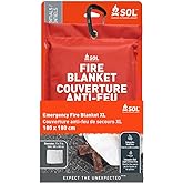 Survive Outdoors Longer Emergency Fire Safe Fire Blanket XL White