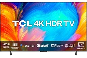 TCL 43P635 - Smart TV LED 43", 4K UHD, Google TV, Wifi, USB