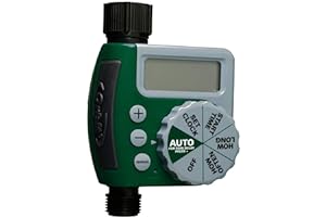 Orbit 62061Z Single-Outlet Hose Watering Timer, 1 Outlet, Green