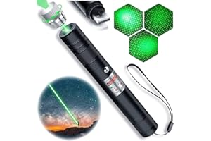 Cyahvtl Laser Pointer, Tactical Flashlights 2000 Metres Green Long Range High Power Handheld Flashlight, Rechargeable Laser P