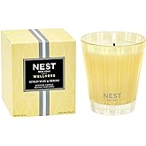 NEST New York Scented Classic Candle, Sunlit Yuzu & Neroli - 8.1 oz - Up to 60-Hour Burn Time - Reusable Glass Vessel