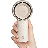 JISULIFE Handheld Portable Turbo Fan [16H Max Cooling Time], 4000mAh USB Rechargeable Personal Battery Operated Mini Small Po