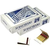 100 Plain White Matches Matchbooks for Wedding Birthday Wholesale Made in America