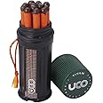 UCO Titan Stormproof Match Kit with Waterproof Case, Replacement Strikers and 12 Matches