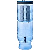 Berkey Light Gravity-Fed Water Filter with 2 Black Berkey Elements Provides Filtered Water While Off-Grid, Camping, Emergenci