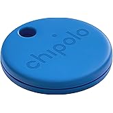 Chipolo ONE - 1 Pack - Key Finder, Bluetooth Tracker for Keys, Bag, Item Finder, Free Premium Features, Works with Chipolo ap