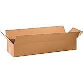 AVIDITI Shipping Boxes Large 34"L x 10"W x 6"H , 10-Pack | Corrugated Cardboard Box for Packing, Moving and Storage 34x10x6 3