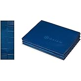 Gaiam Yoga Mat - Folding Travel Fitness & Exercise Mat - Foldable Yoga Mat for All Types of Yoga, Pilates & Floor Workouts (6