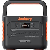 Jackery Explorer 1000 Pro Portable Power Station, Solar Generator with 1002Wh, 2x100W PD Ports, 1.8H to Full Charge, Compatib