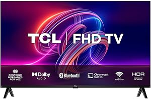 TCL LED SMART TV 32” S5400AF FHD ANDROID TV, PRETO