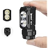 WUBEN E7 1800 Lumen Rechargeable Mini Flashlight with Magnet - Super Bright 6 Modes EDC Flashlight, Typ-C Rechargeable LED; I