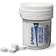 Aquatabs 397mg Water Purification Tablets (100 Pack). Water Filtration System for, Camping, Emergencies, Survival, and RVs. E