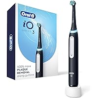 Oral-B iO3 Electric Toothbrush (1) with (1) Charger, Rechargeable, Black