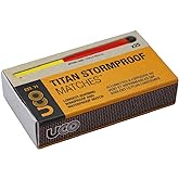 UCO Titan Stormproof Long Burning Waterproof and Windproof Matches (25 Count)