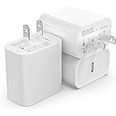 Phone 15 14 13 Fast Charger 3Pack, iGENJUN 20W USB C Charger Wall Charger Block with PD 3.0, Compact USB C Power Adapter for 
